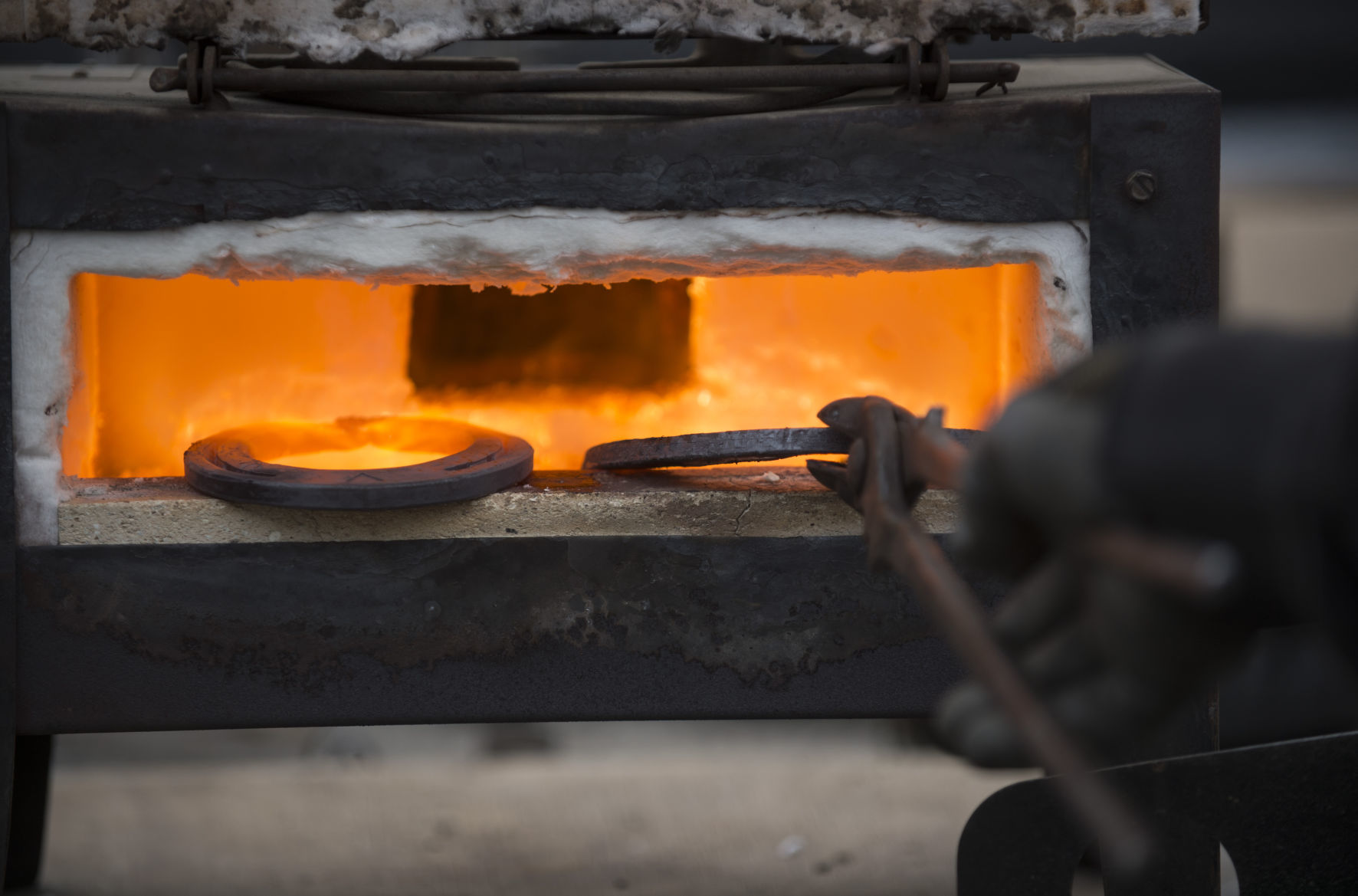 Making shoes for horses